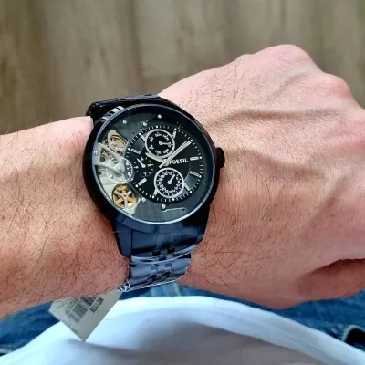 Fossil Townsman Multi-Function Black Dial Men's Watch